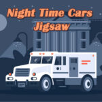 Night time Vehicles Jigsaw